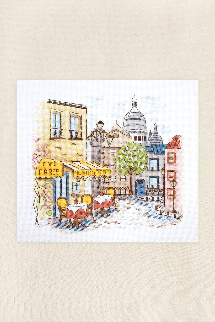 Kit de Punto de Cruz Montmartre - DMC BK1977