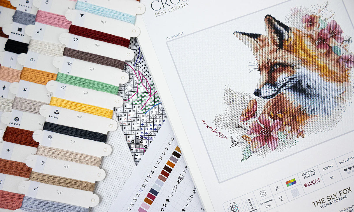 Kit de Punto de Cruz: Luca-S - The Sly Fox (BM3020)