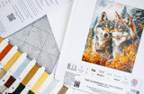 Kit de Punto de Cruz Luca-S - "The Guardians of the Forest" (BM3022)