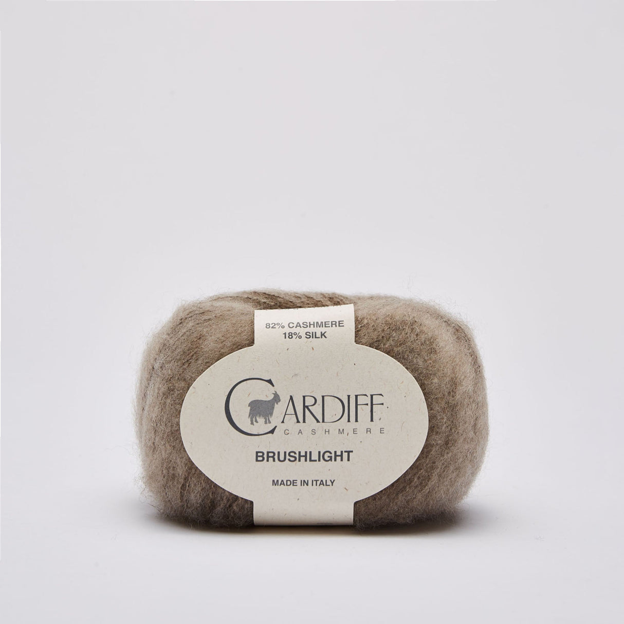 Cardiff Brushlight – Laine de soie et cachemire brossée DK (25 g / 138 m)