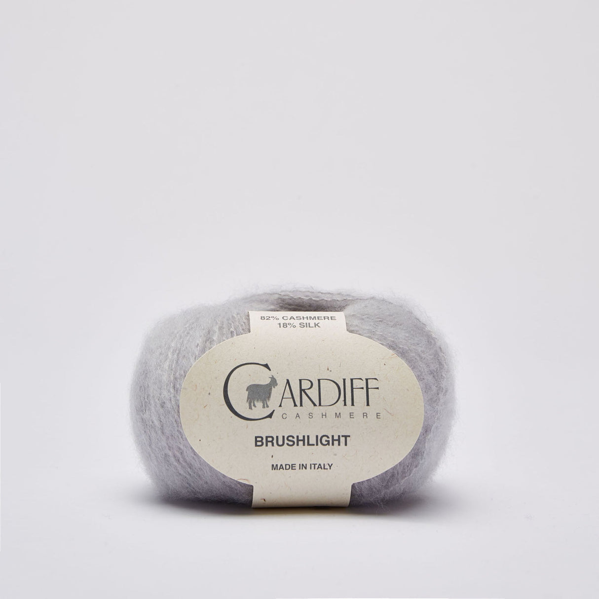 Cardiff Brushlight – Laine de soie et cachemire brossée DK (25 g / 138 m)