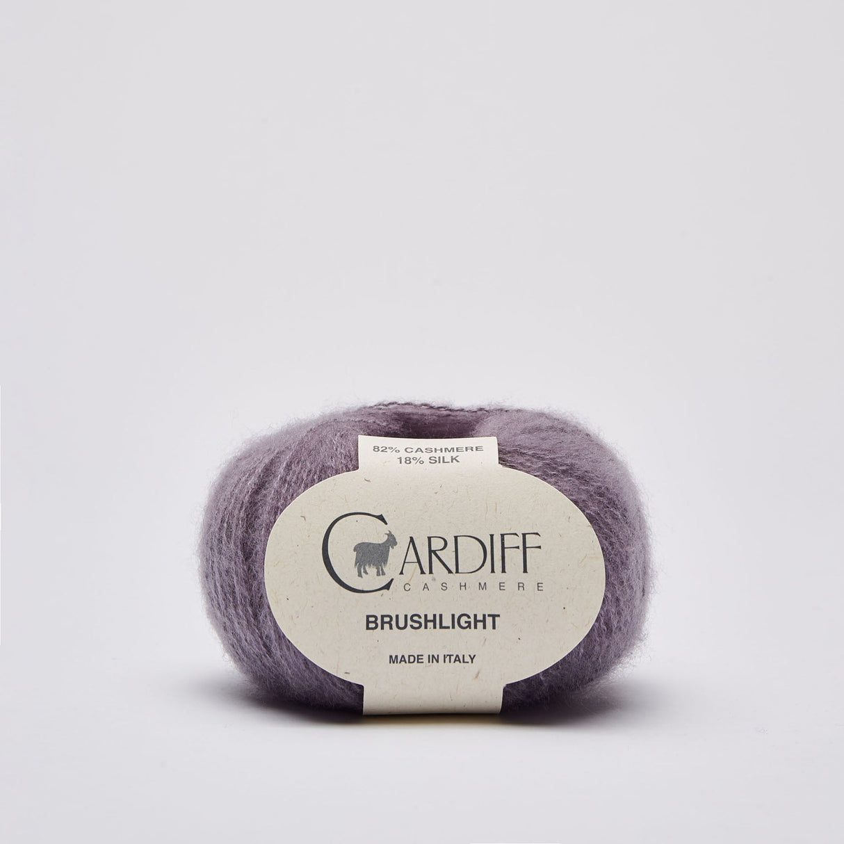 Cardiff Brushlight – Laine de soie et cachemire brossée DK (25 g / 138 m)