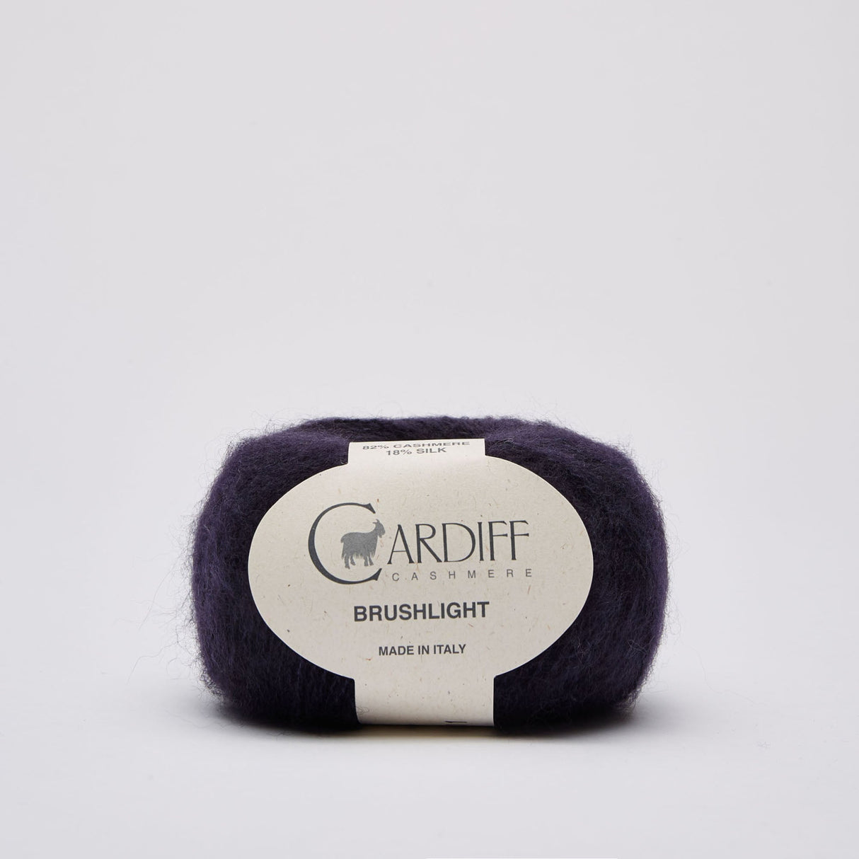 Cardiff Brushlight – Laine de soie et cachemire brossée DK (25 g / 138 m)