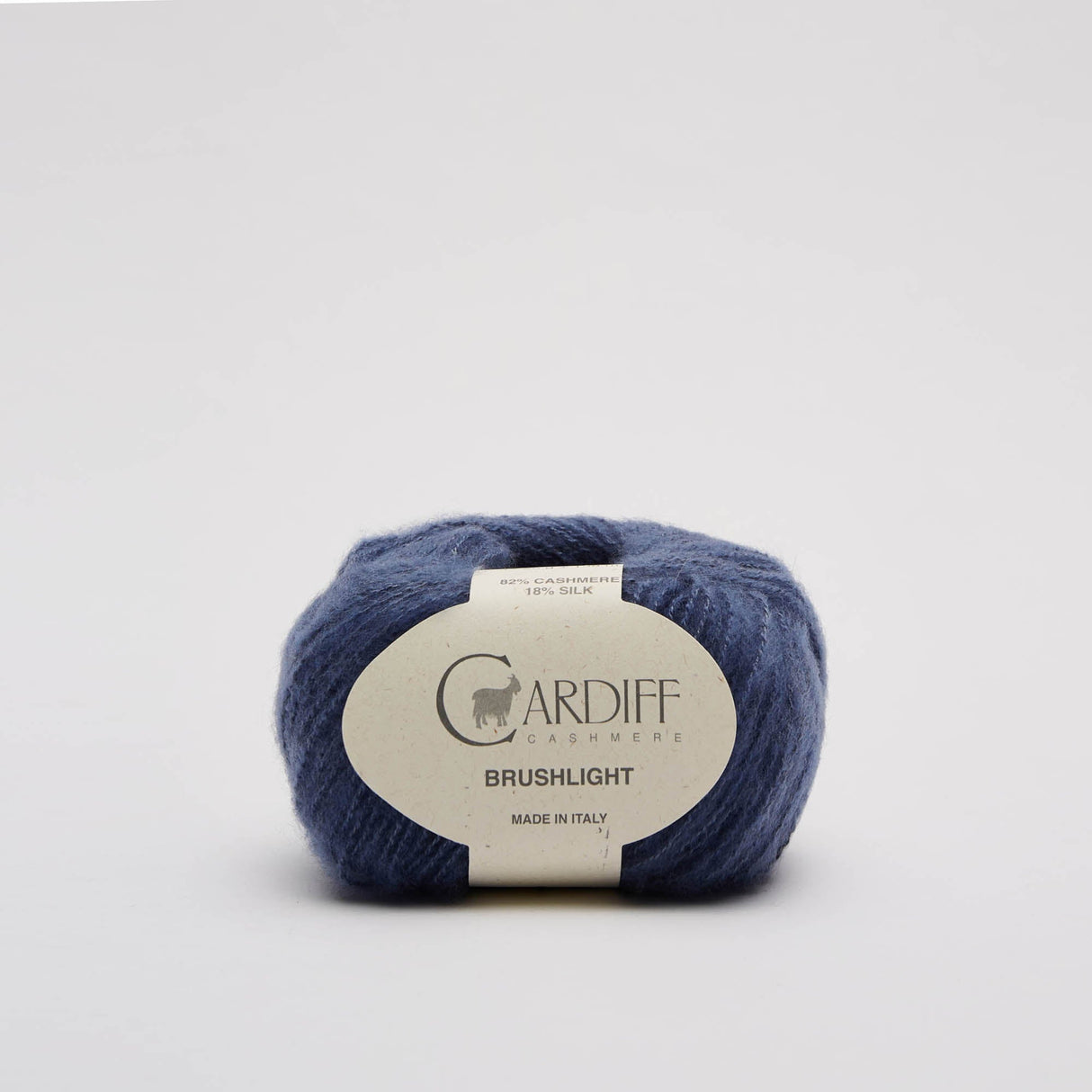 Cardiff Brushlight – Laine de soie et cachemire brossée DK (25 g / 138 m)