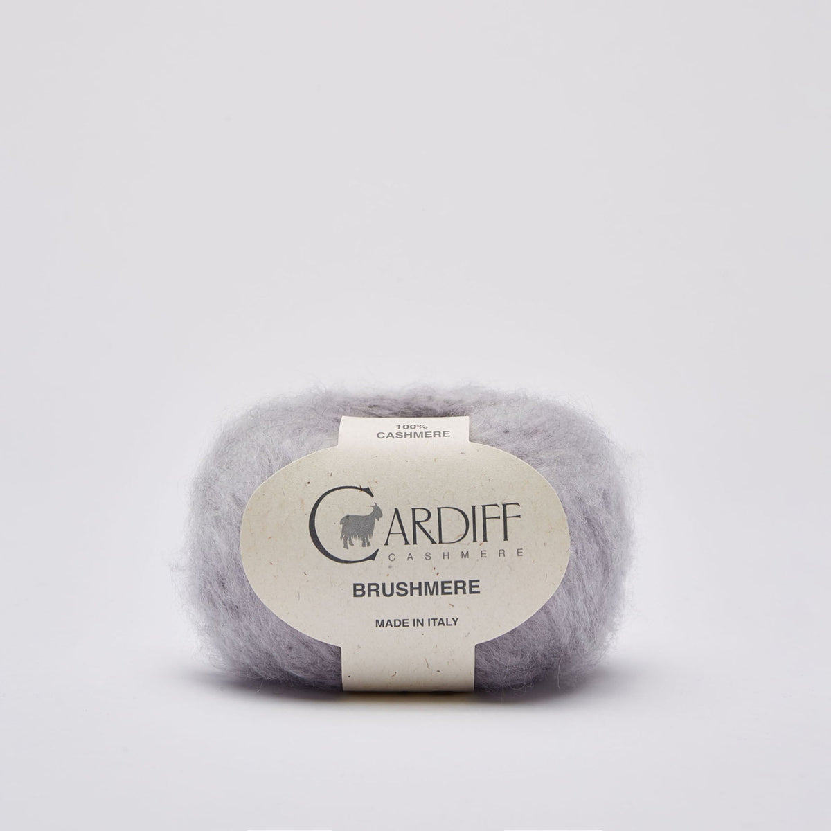 Cardiff Brushmere - Lana Bouclé Cepillada de Cachemira 100% (25 g / 45 m)
