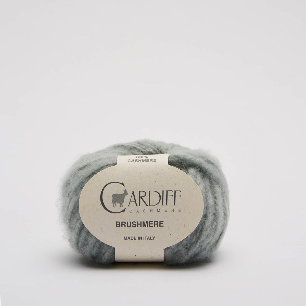 Cardiff Brushmere - Lana Bouclé Cepillada de Cachemira 100% (25 g / 45 m)