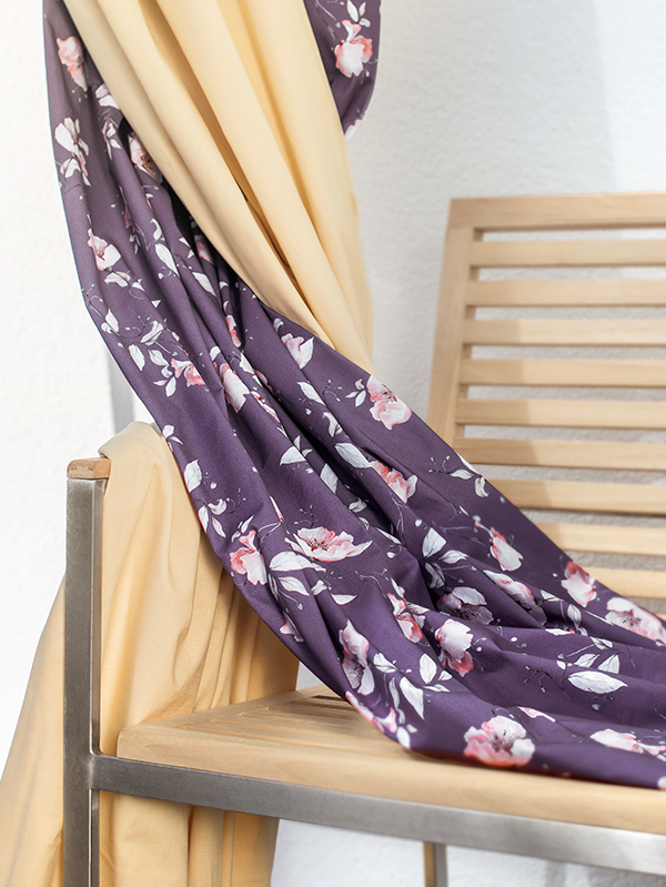 Tessuto Gütermann BRIGHT SIDE Ring a Roses 100% Cotone 647805