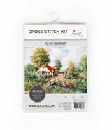 Village landscape - BU4011 Luca-S - Cross Stitch Kit