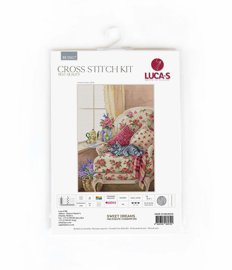 Cross Stitch Kit "Sweet Dreams" - BU5017 Luca-S