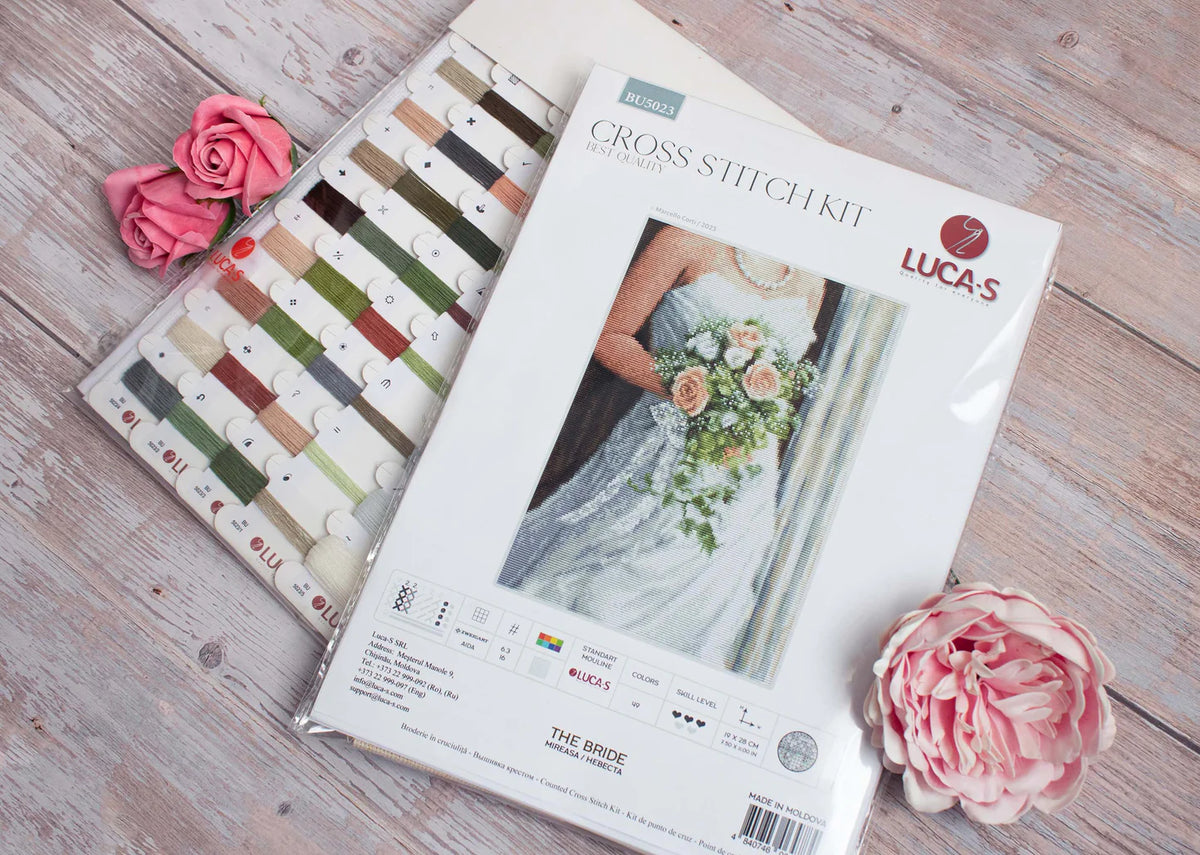 Kit Punto Croce La Sposa - BU5023 Luca-S