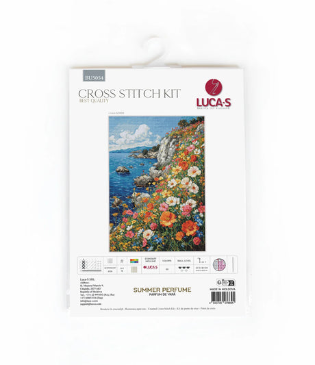 Kit de point de croix Luca-S - « Parfum d'été » BU5054