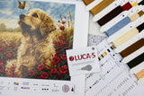Kit de Punto de Cruz Luca-S - "Meeting in the Flowering Field" BU5073
