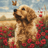 Kit de Punto de Cruz Luca-S - "Meeting in the Flowering Field" BU5073