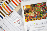 Cross Stitch Kit "Santa's Naughty Little Boy" – Luca-S BU5079