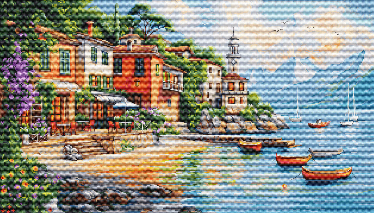 Cross Stitch Kit "Varenna" – Luca-S BU5083