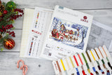 Cross Stitch Kit "Santa's Visit" – Luca-S BU5084