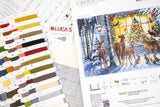 Cross Stitch Kit "Curious Neighbors" – Luca-S GOLD BU5086
