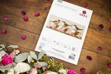 Luca-S BU5092 – Three Dainty Birds | Kit de punto de cruz con pajaritos y tazas de porcelana
