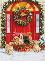 Santa's Delivery – Luca-S Cross Stitch Kit BU5102
