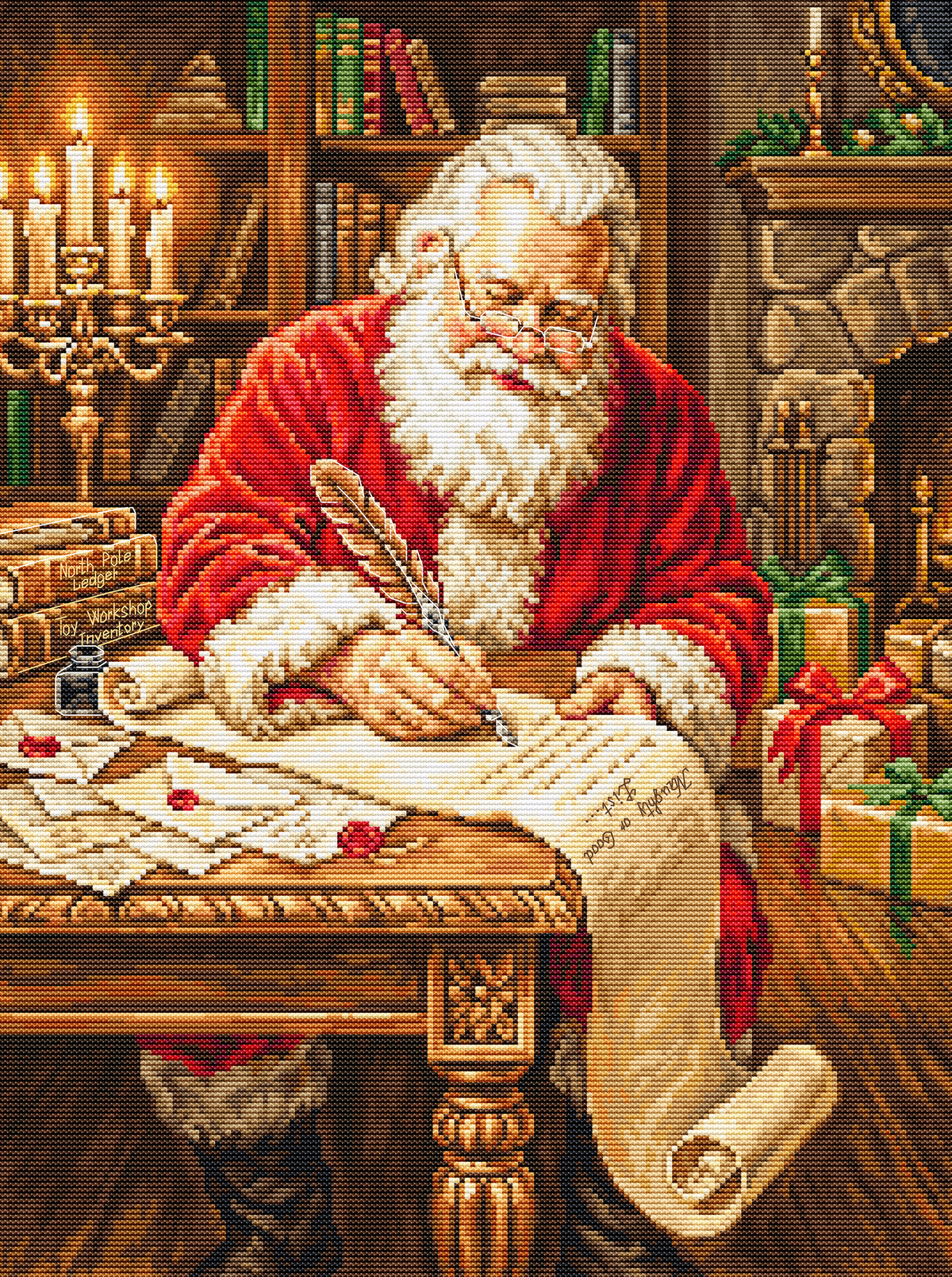 Kit de punto de cruz Luca-S BU5112 The Magic List