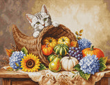 Kit de punto de cruz Luca-S BU5113 Autumn Harvest