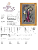 Bellatrix - Bella Filipina - Cross stitch chart BF022
