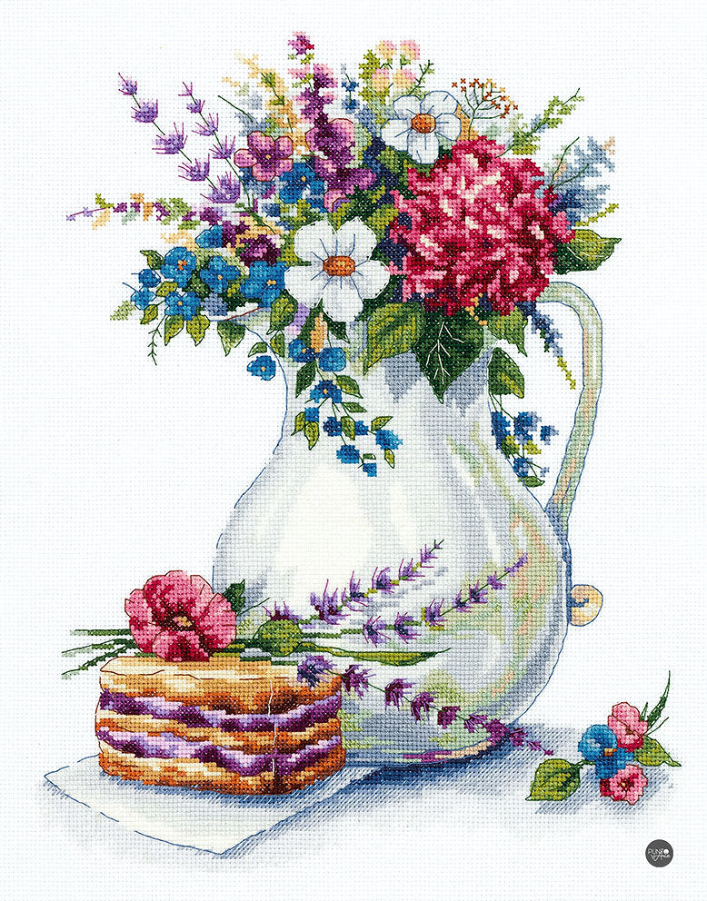 Good morning - Panna - Cross stitch kit C-7142