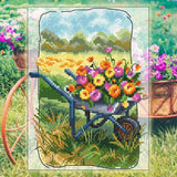Flores. El viejo jardín de la abuela - RTO C347 - Kit de punto de cruz