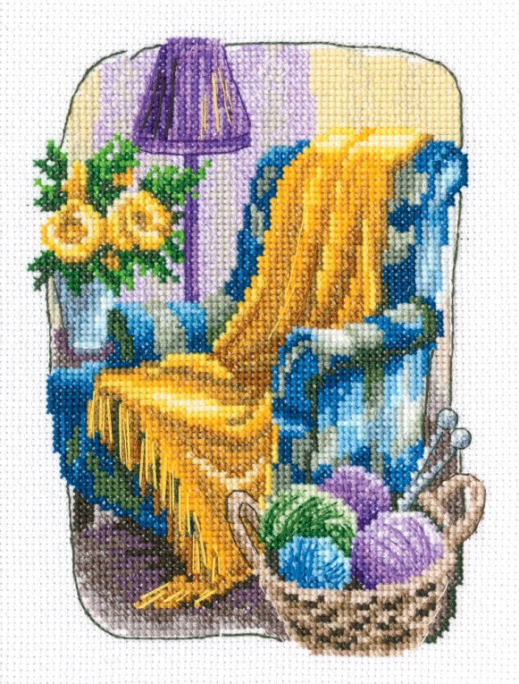 Kit de Punto de Cruz RTO El viejo jardín de la abuela – C349