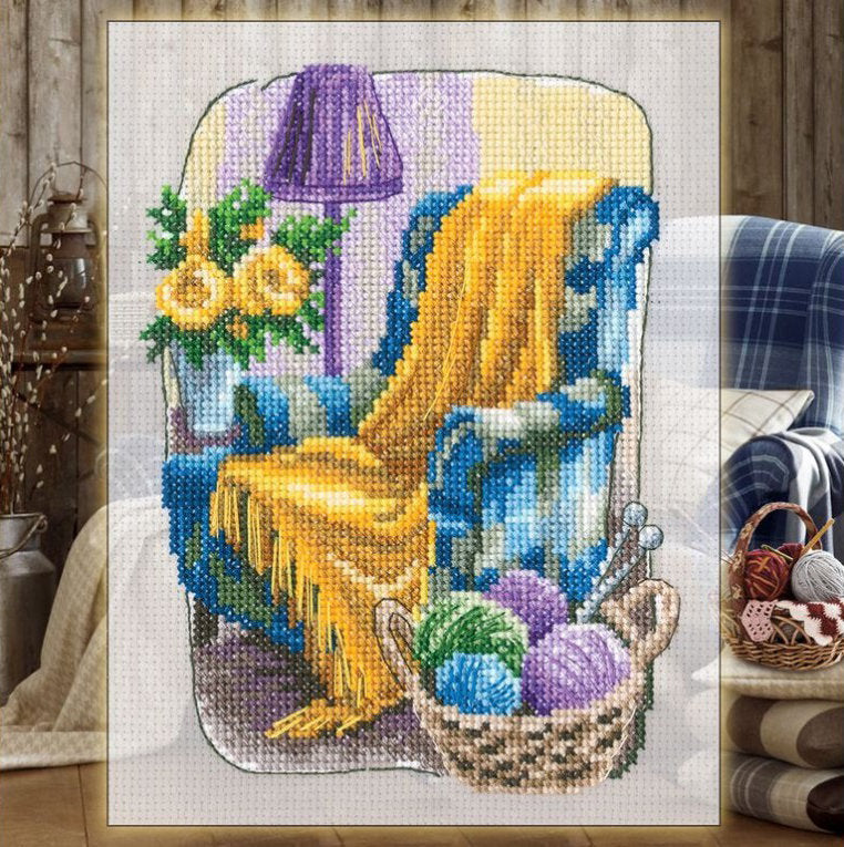 Kit de Punto de Cruz RTO El viejo jardín de la abuela – C349 - imagen 2