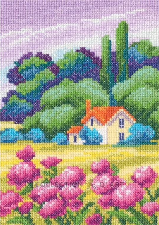 Kit de Punto de Cruz RTO Summer colors – C357