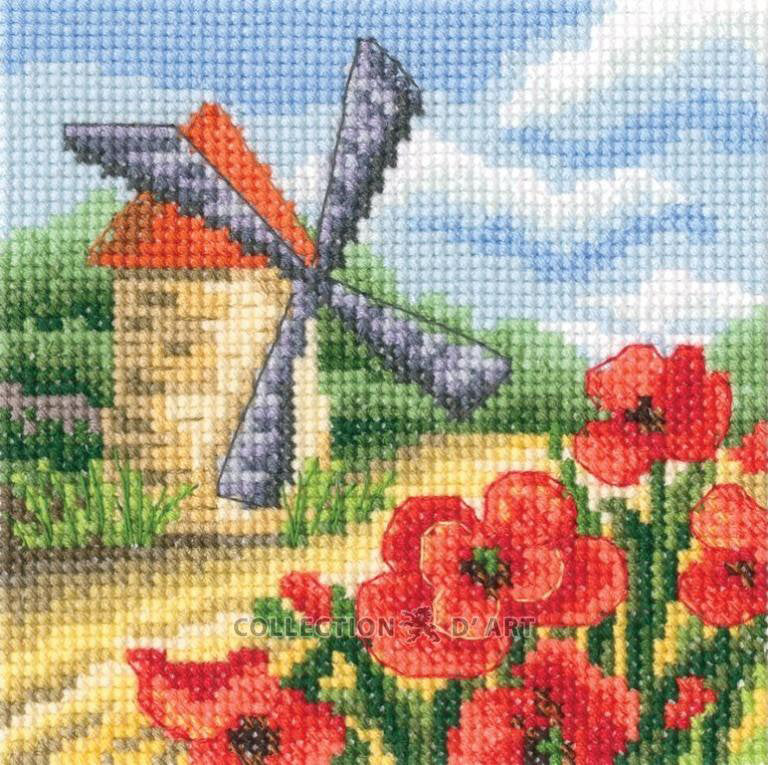 Kit de Punto de Cruz RTO Summer colors – C364