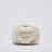 Ovillo de lana Cardiff Cashmere Brushmere color 101 White, lana bouclé cepillada de cachemira 100% suave y ligera para tejer accesorios y prendas de invierno.