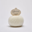 Cardiff Cashmere Small – ovillo de lana fina 100% cachemira 25 g, 170 m, ideal para tejer jerséis, chales y encajes delicados, color disponible en colección de 16 tonos.
