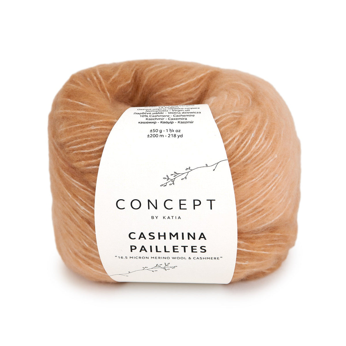 Pailletten-Cashmir mit Merinowolle und Kaschmir | Concept by Katia
