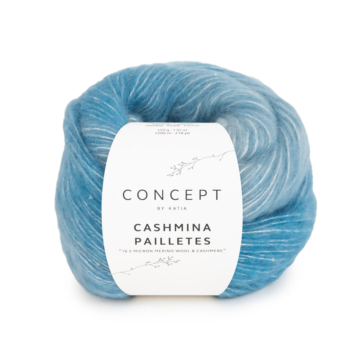 Pailletten-Cashmir mit Merinowolle und Kaschmir | Concept by Katia