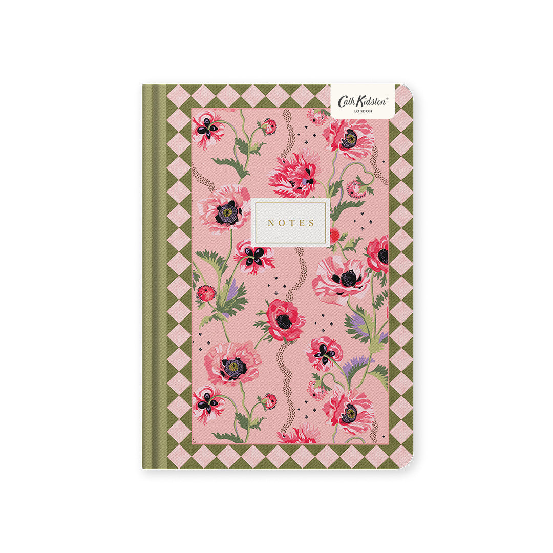 Cuaderno Pink Poppies Premium de Tapa Dura (A5) (13211)