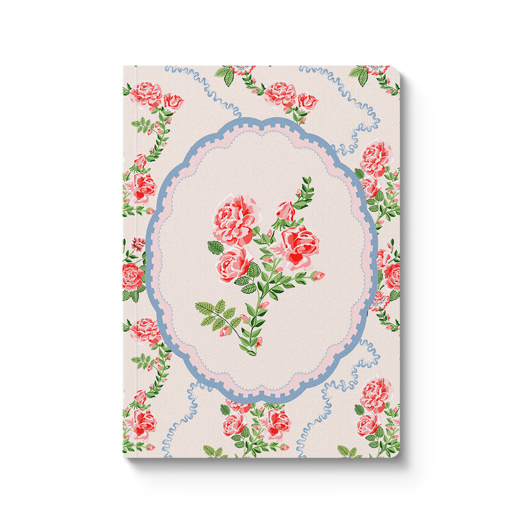 Cuaderno Rose Flutter Vignette – Edición Premium A5 (13164)
