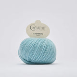 Hilo Cardiff Classic Cashmere 100% Cachemira – 25 g / 112 m, Agujas 3,5–4,5 mm