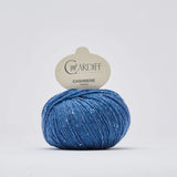 Hilo Cardiff Classic Cashmere 100% Cachemira – 25 g / 112 m, Agujas 3,5–4,5 mm