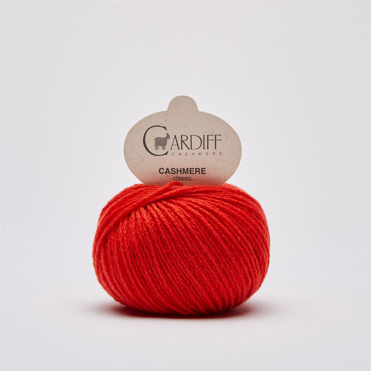 Cardiff Classic Cashmere 517 Hermes, ovillo de lana 100% cachemira italiana