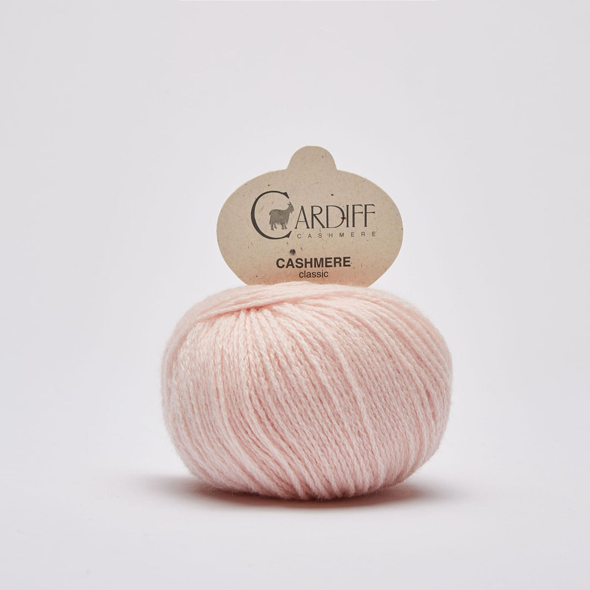 Cardiff Classic Cashmere 548 Cameo, ovillo de lana 100% cachemira italiana