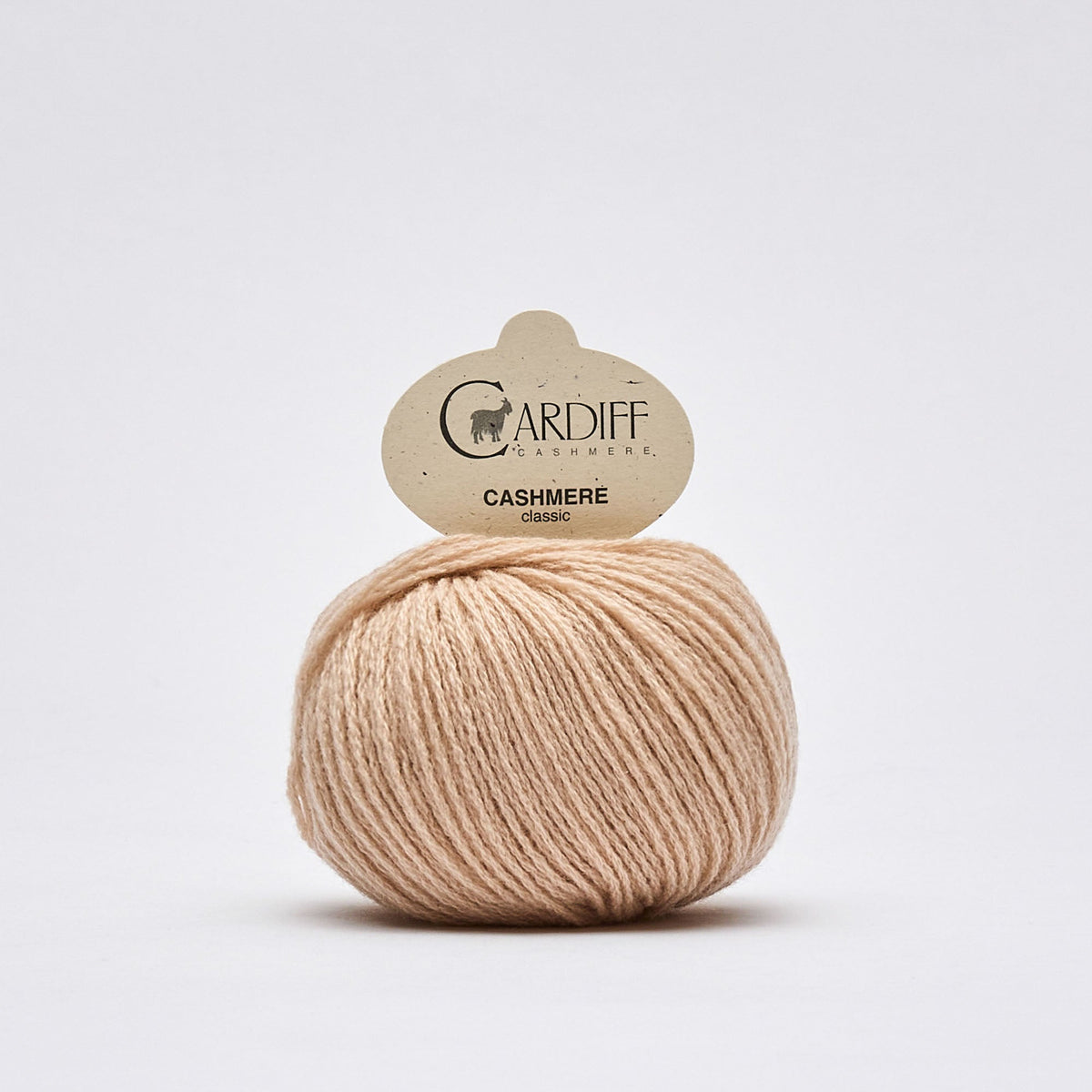 Cardiff Classic Cashmere 596 Saki, ovillo de lana 100% cachemira italiana