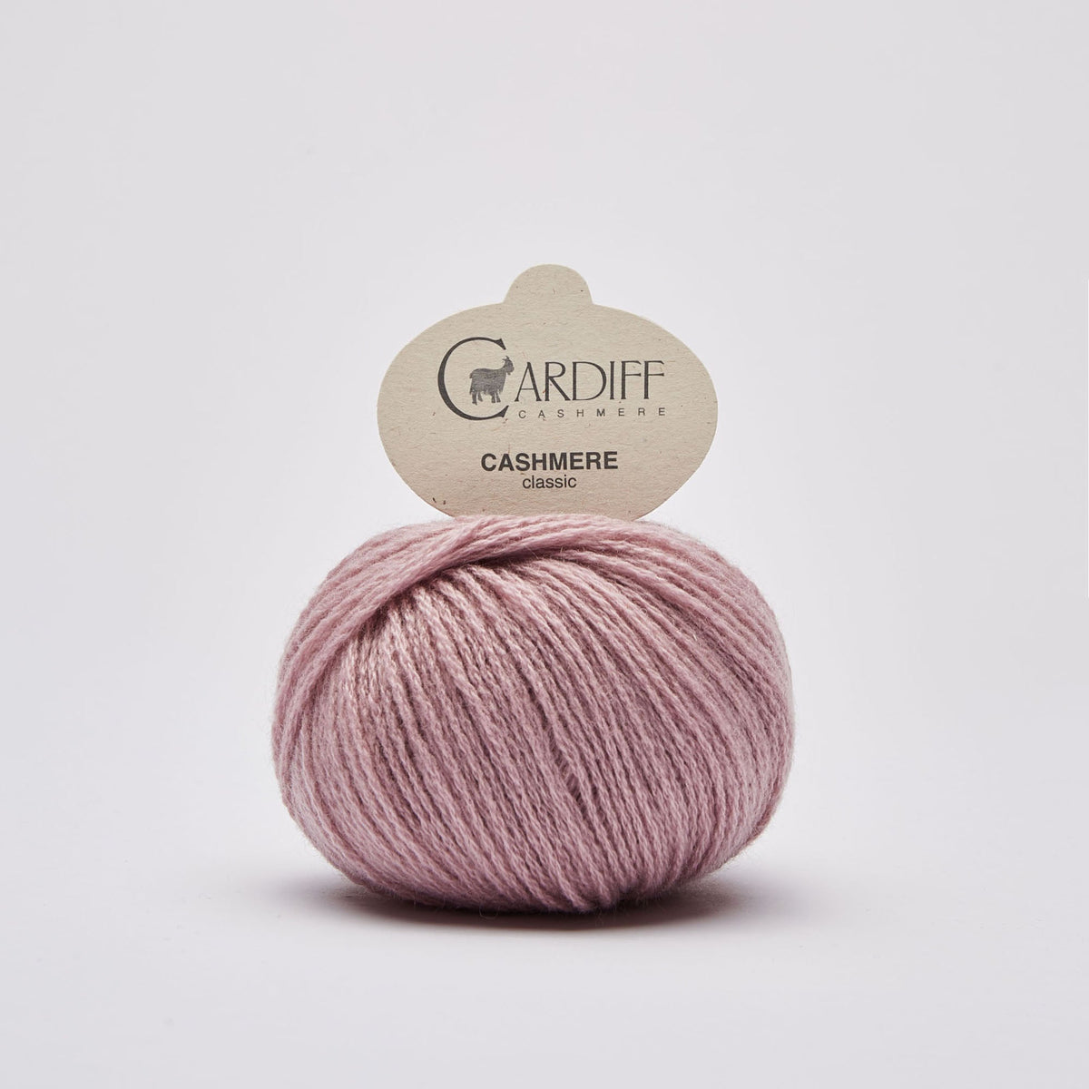 Cardiff Classic Cashmere 603 Muji, ovillo de lana 100% cachemira italiana