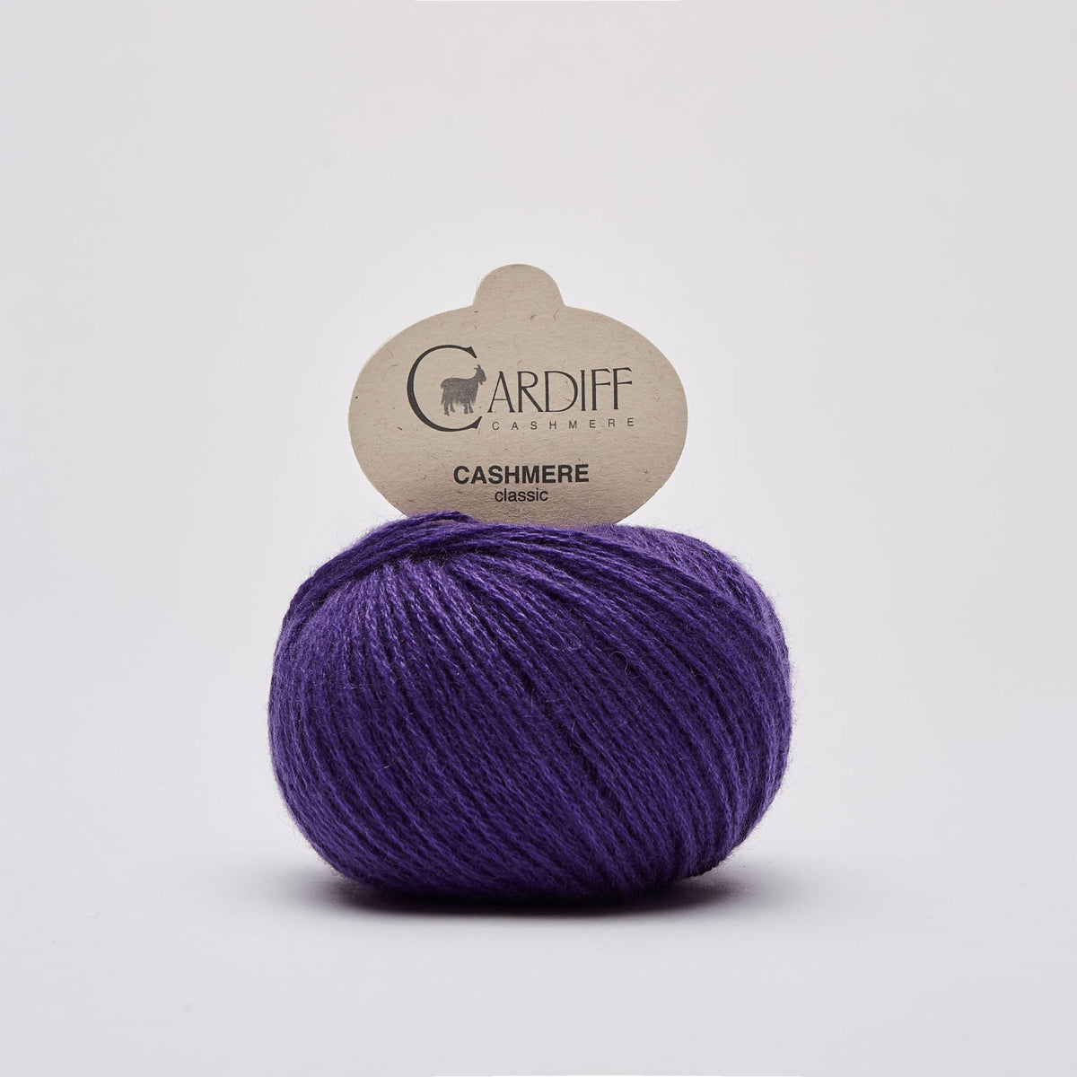 Cardiff Classic Cashmere 620 Poison, ovillo de lana 100% cachemira italiana