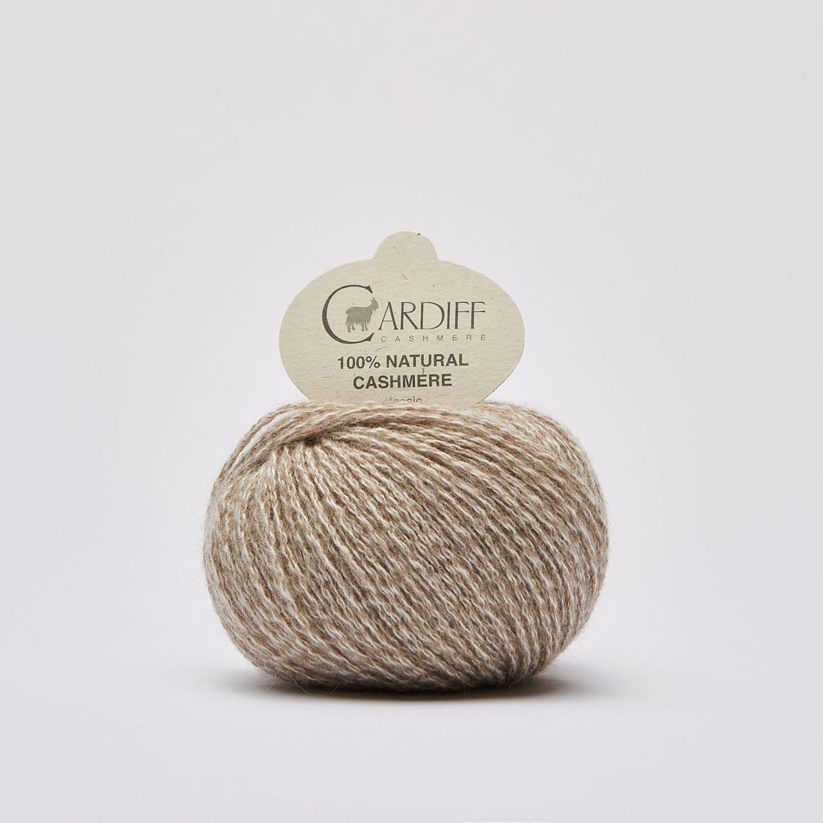 Cardiff Classic Cashmere 670 Pois, ovillo de lana 100% cachemira italiana