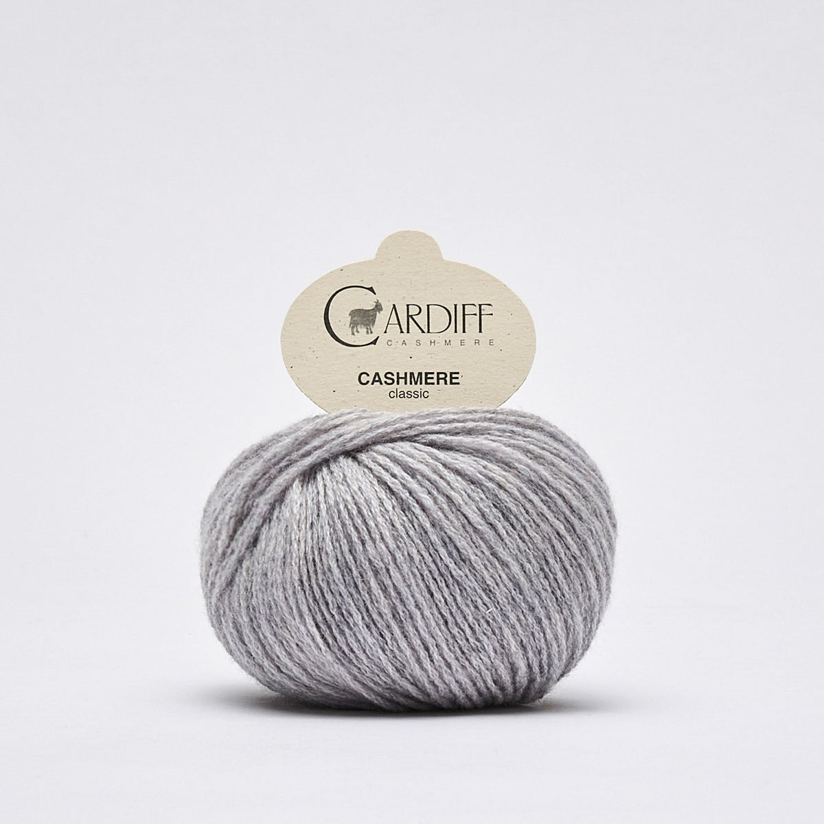 Cardiff Classic Cashmere 685 Pomice, ovillo de lana 100% cachemira italiana
