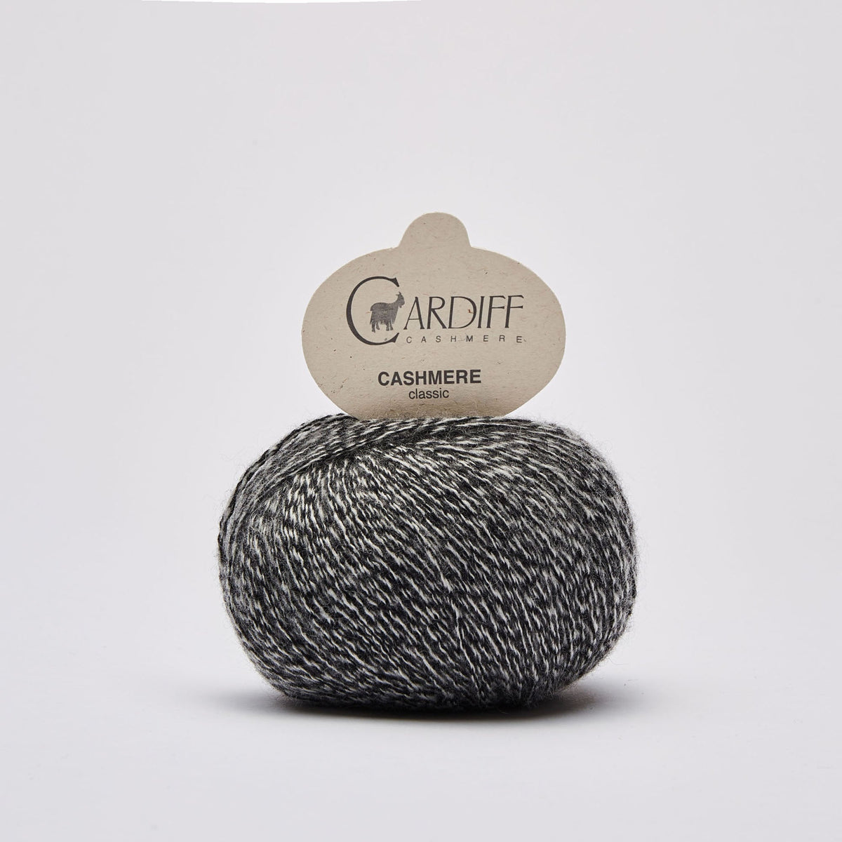 Cardiff Classic Cashmere 690 New York, ovillo de lana 100% cachemira italiana