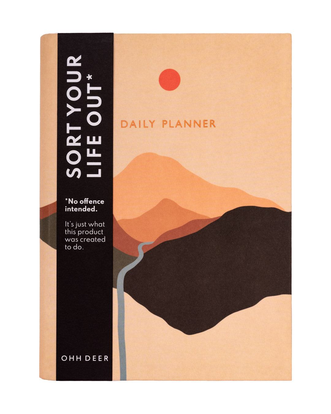 Color Block Landscape Daily Planner - Ohh Deer