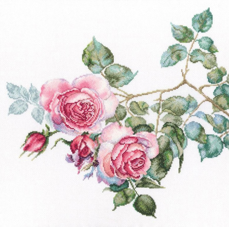 Roses - RTO - Cross stitch kit CU075